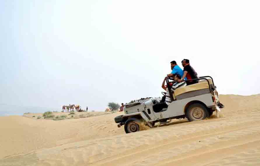 Jeep Safari in Jaisalmer, Jeep Safari Tour Pacakages - Rajasthan