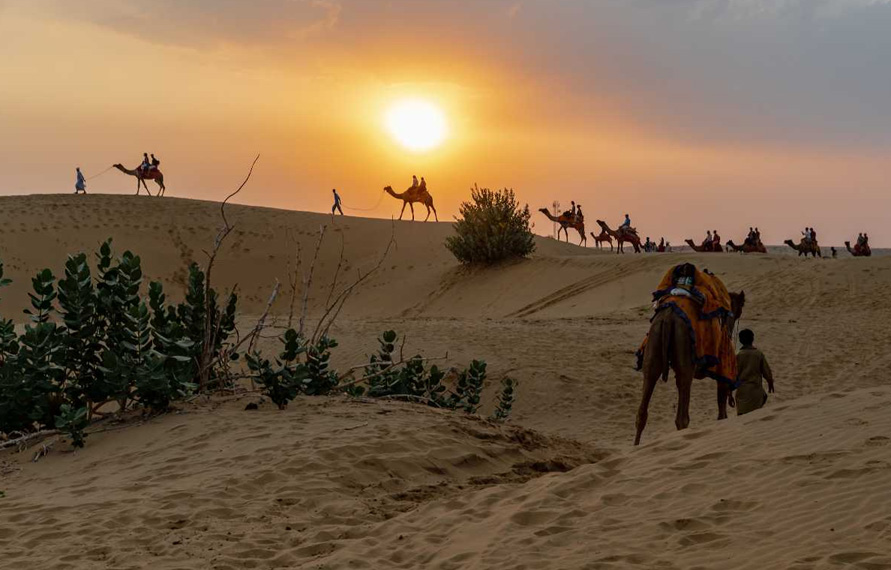 Luxury Desert Triangle Tour Package | Luxury Rajasthan Desert Tour Package